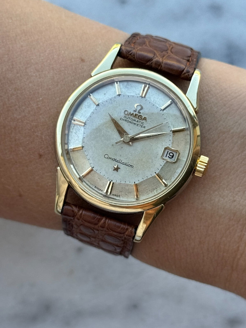 Omega Constellation 'Pie Pan' Watch, 34mm