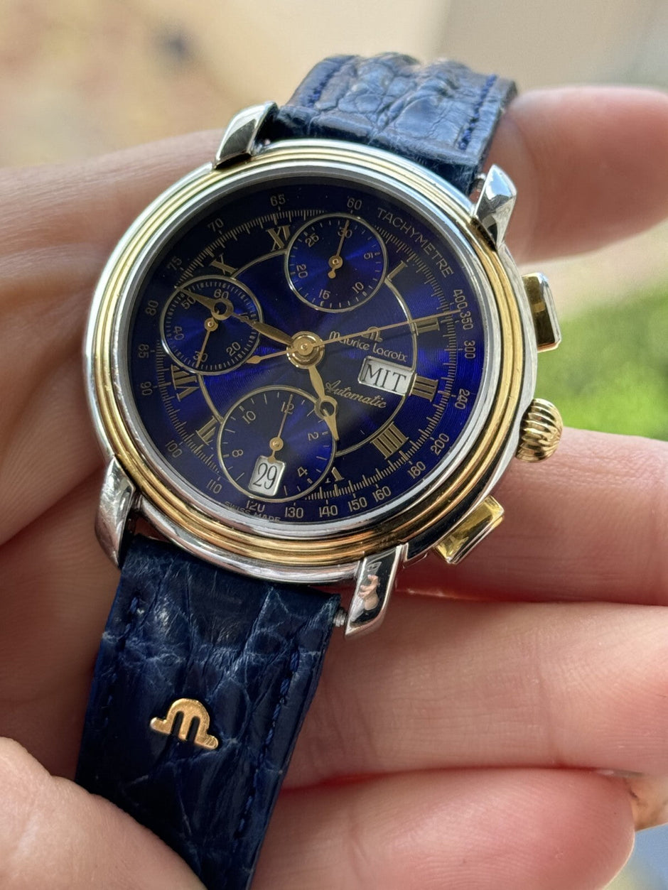 Maurice Lacroix Masterpiece Chronograph, Blue