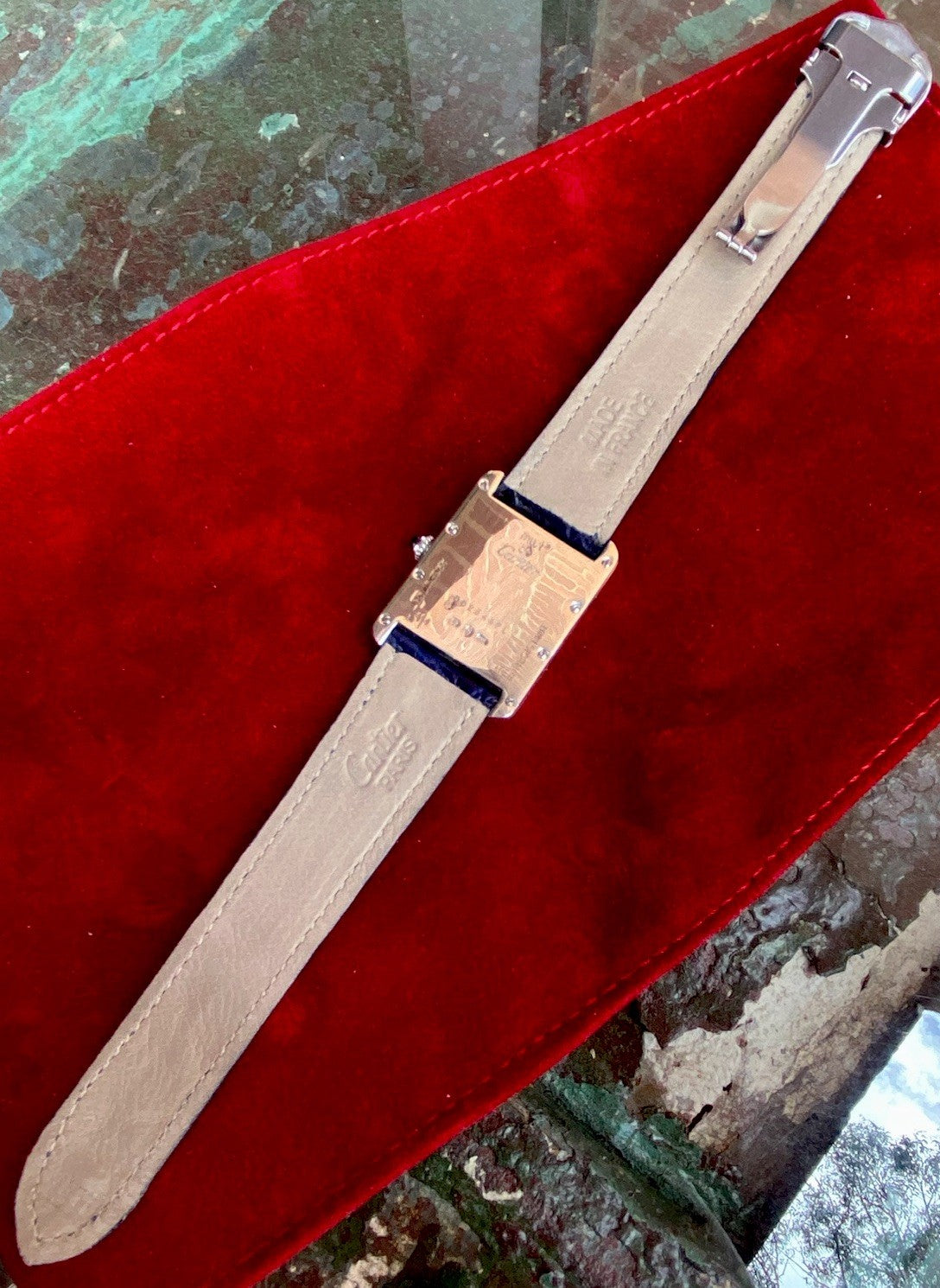 Cartier Tank XL Quartz Silver Watch Ref. 2414 | Watchlunex
