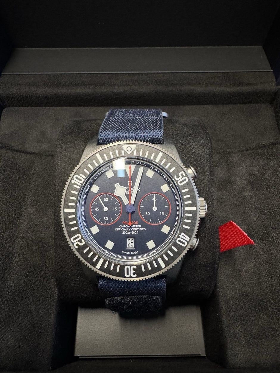 2026 Tudor Pelagos Fxd Chrono Alinghi Limited Blue Watch 43 M25807KN-0001 Unworn