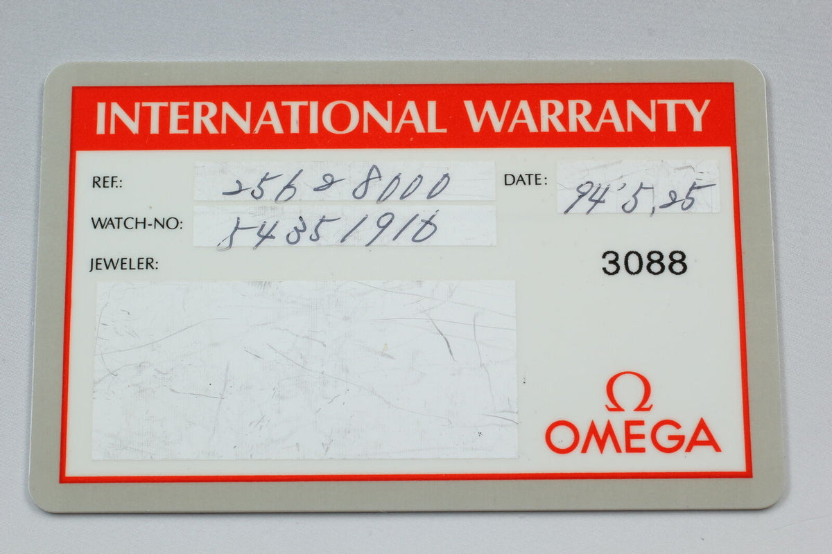 Omega Seamaster 300M Blue Dial Watch