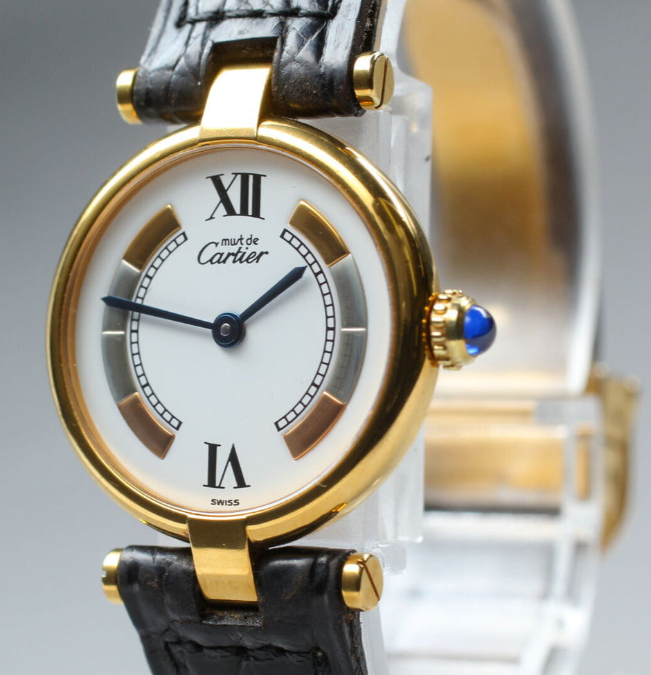 Must de Cartier Vermeil Watch, Ref. 590004