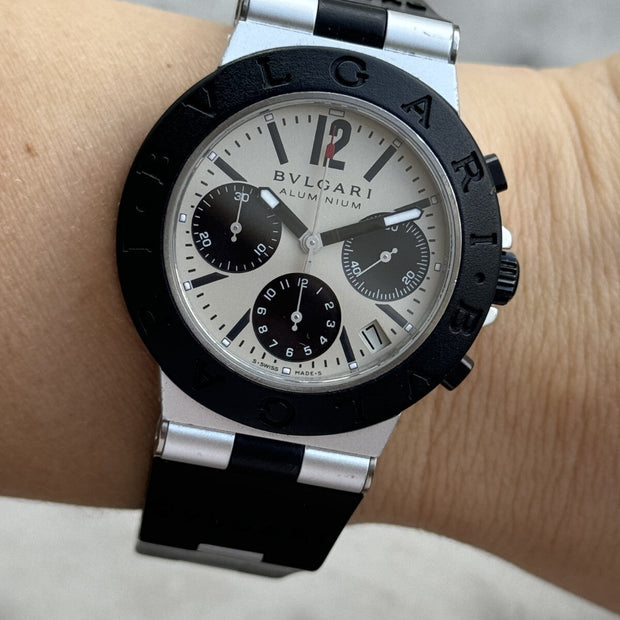 Bvlgari Diagono Aluminium Chronograph Watch