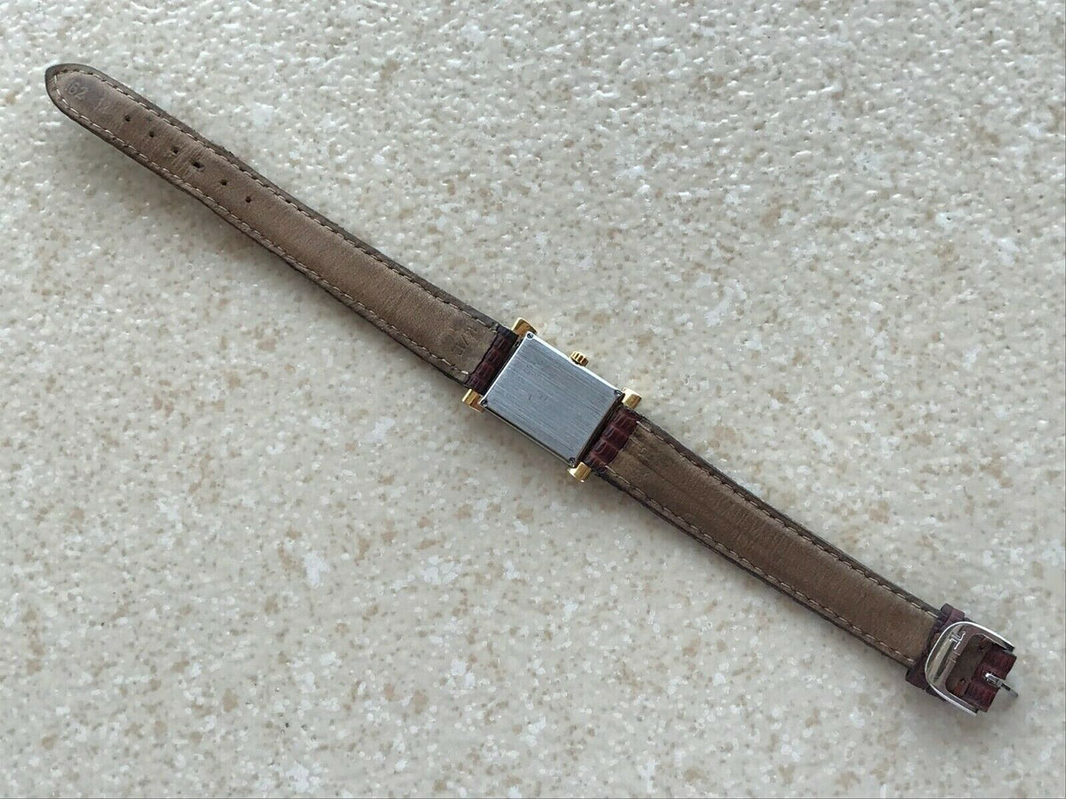 JLC Ladies Quartz Watch, Gold & Steel, 1980s