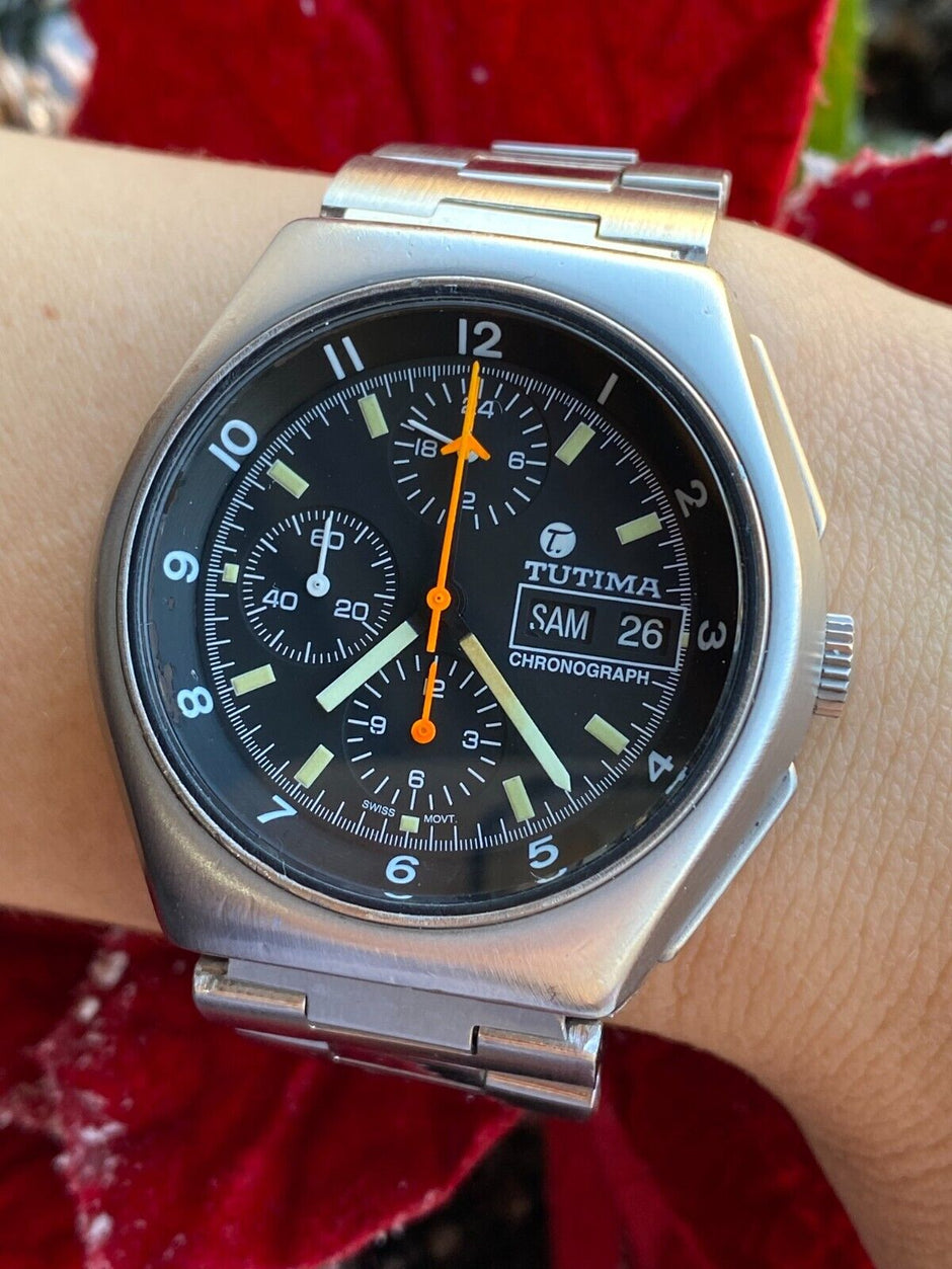 Tutima Military Chronograph Lemania 5100