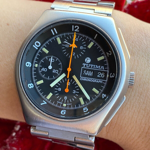 Tutima Military Chronograph Lemania 5100