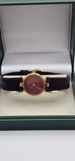 Must de Cartier Ladies Watch, Burgundy Dial