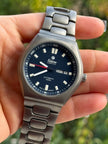 Tutima M2 Coastline Titanium Watch, Blue Dial