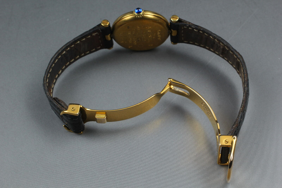 Must de Cartier Vermeil Watch, Ref. 590004