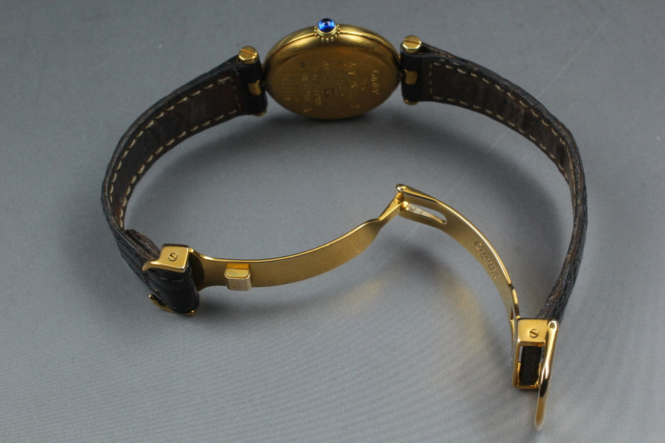 Must de Cartier Vermeil Watch, Ref. 590004