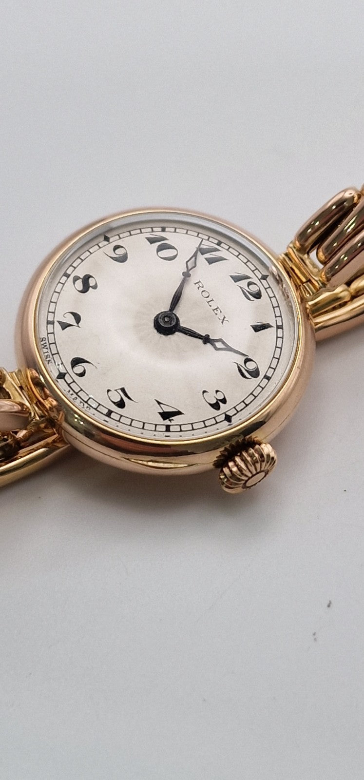 Rolex 9ct Rose Gold Ladies Watch, 1916