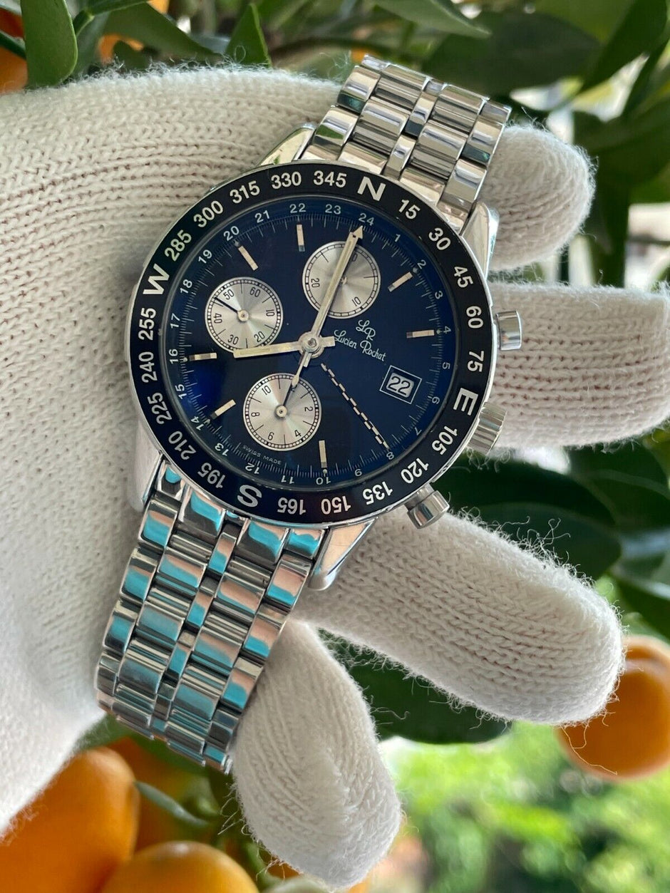 Lucien Rochat Chronograph GMT Diver Watch