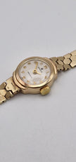 Rolex Precision 9ct Gold Ladies Watch, 1950s