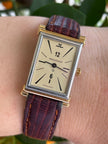 JLC Ladies Quartz Watch, Gold & Steel, 1980s