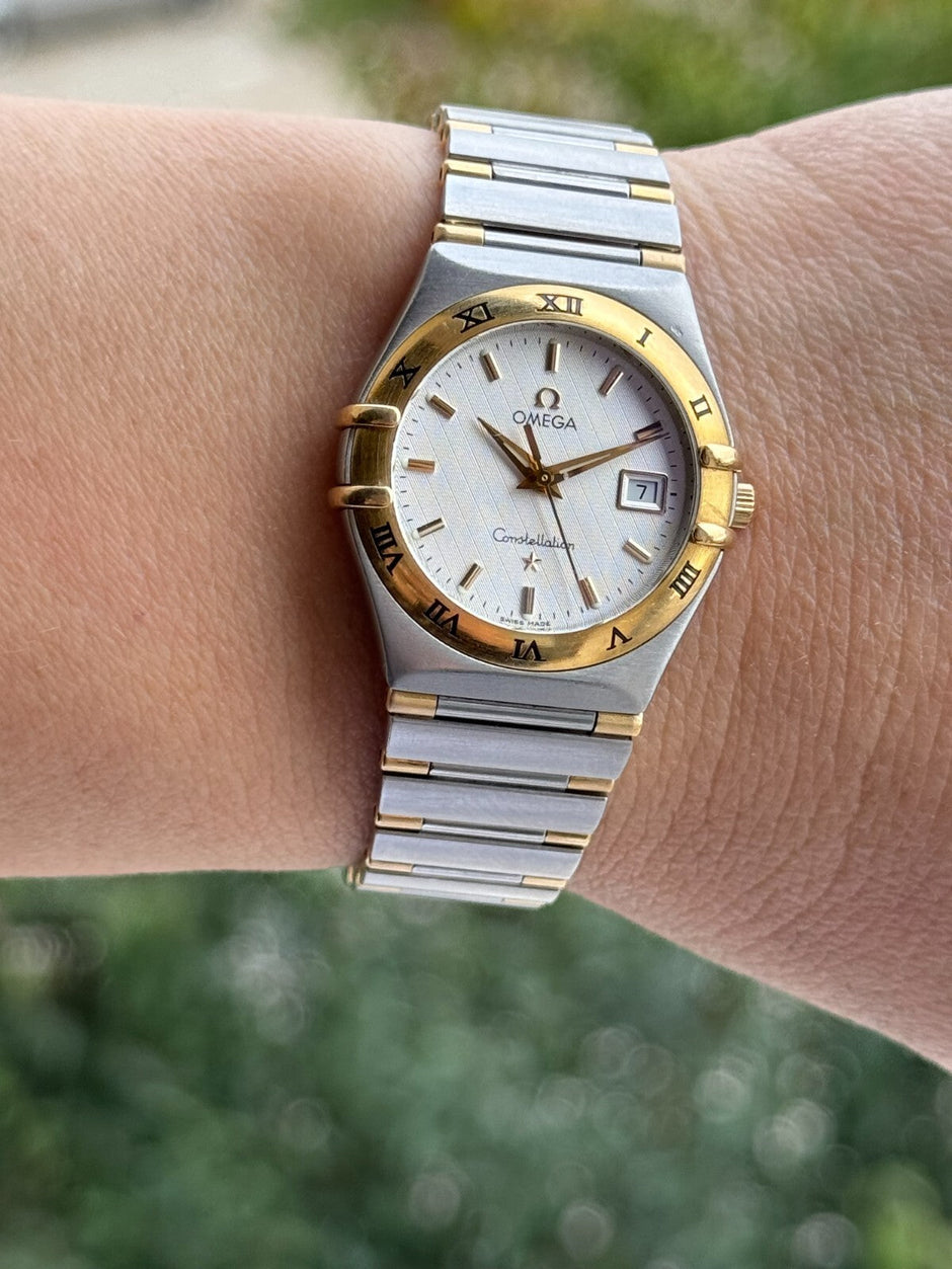 Omega Constellation Gold & Steel Ladies Watch