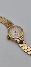 Rolex Precision 9ct Gold Ladies Watch, 1950s