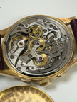 Vintage Zenith Chronograph 18K Gold Watch