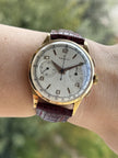 Vintage Zenith Chronograph 18K Gold Watch