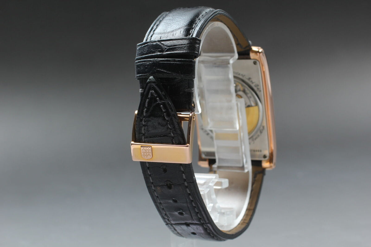 Frederique Constant Pink Gold Watch, Box & Papers