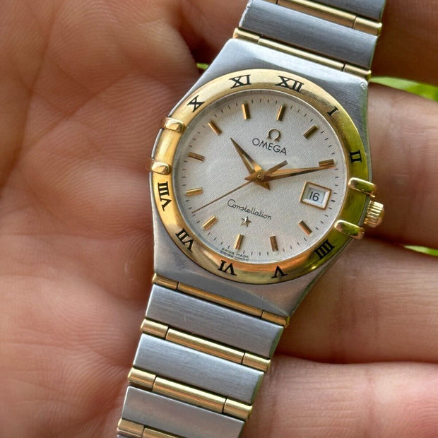 Omega Constellation Ladies Watch, Gold & Steel