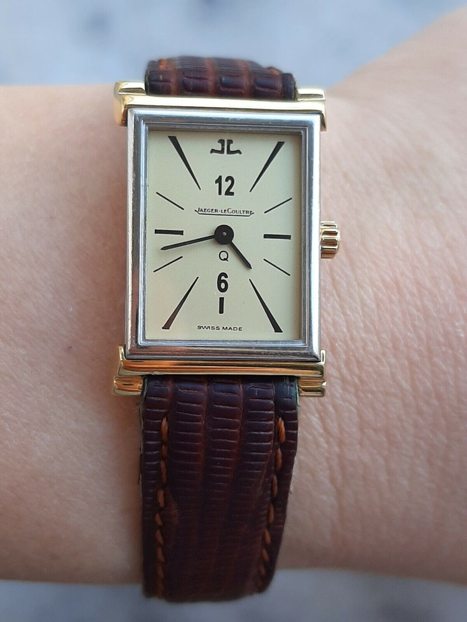 JLC Ladies Quartz Watch, Gold & Steel, 1980s