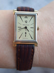 JLC Ladies Quartz Watch, Gold & Steel, 1980s