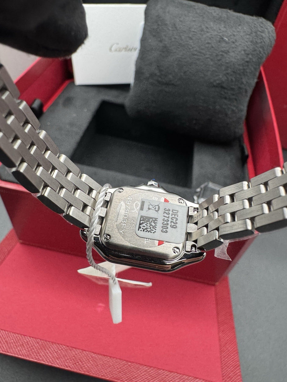 Cartier Panthere Mini Model Quartz Stainless Steel Ladies Watch WSPN0012 UNWORN