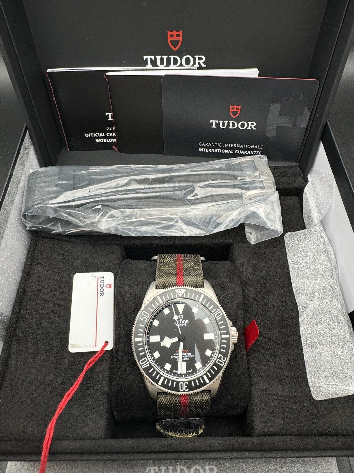 2026 Tudor Pelagos FXD Black Dial Titanium Men's Watch M25717N-0001 Unworn