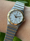 Omega Constellation Ladies Watch, Gold & Steel