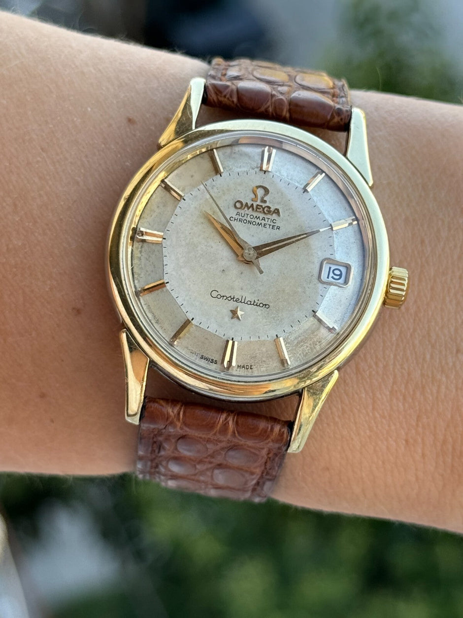 Omega Constellation 'Pie Pan' Watch, 34mm