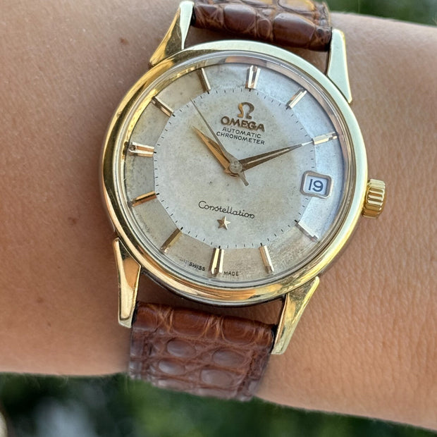 Omega Constellation 'Pie Pan' Watch, 34mm