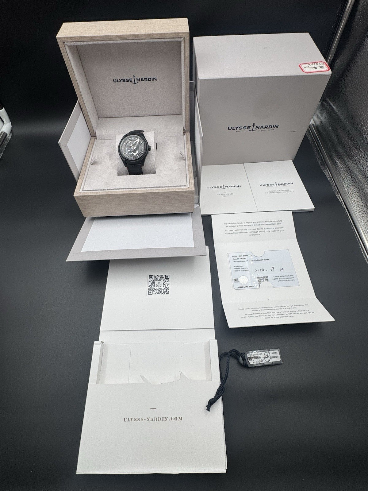 Ulysse Nardin Freak Watch, Black, Unworn 2024