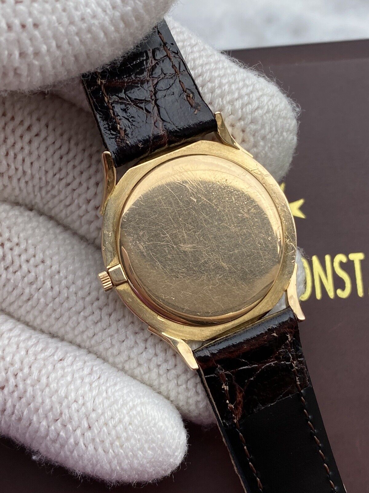 Vacheron Constantin Slim 18K Rose Gold Watch