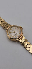 Rolex Precision 9ct Gold Ladies Watch, 1950s