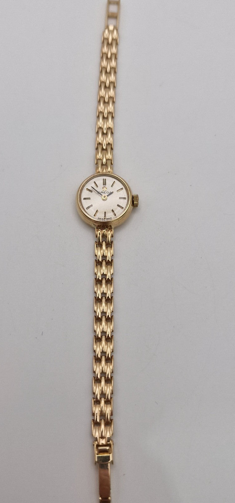 Omega 9ct Gold Ladies Watch, Vintage 1960s