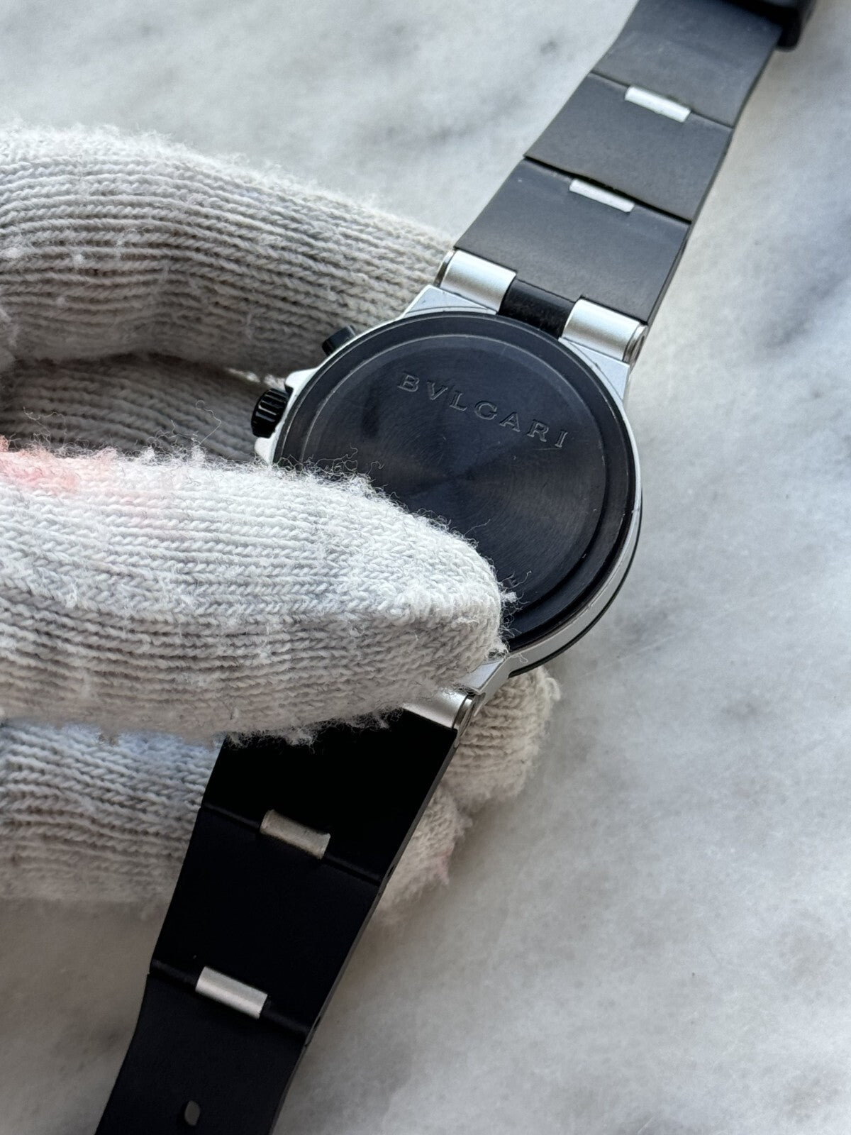 Bvlgari Diagono Aluminium Chronograph Watch