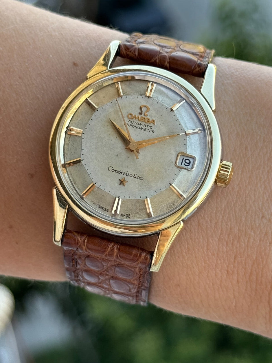Omega Constellation 'Pie Pan' Watch, 34mm