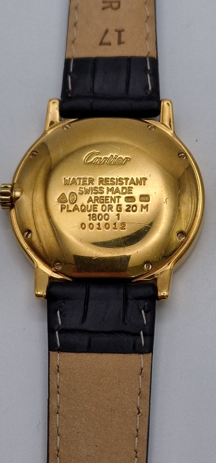 Must de Cartier Ronde Gents Watch, Mid Size