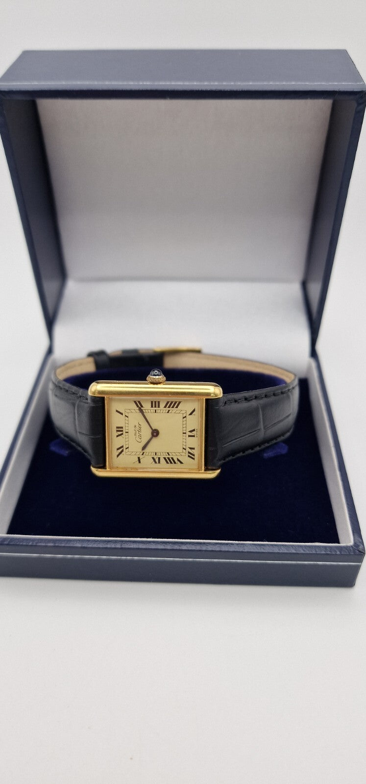 Must de Cartier Tank Watch, Mid Size Mechanical