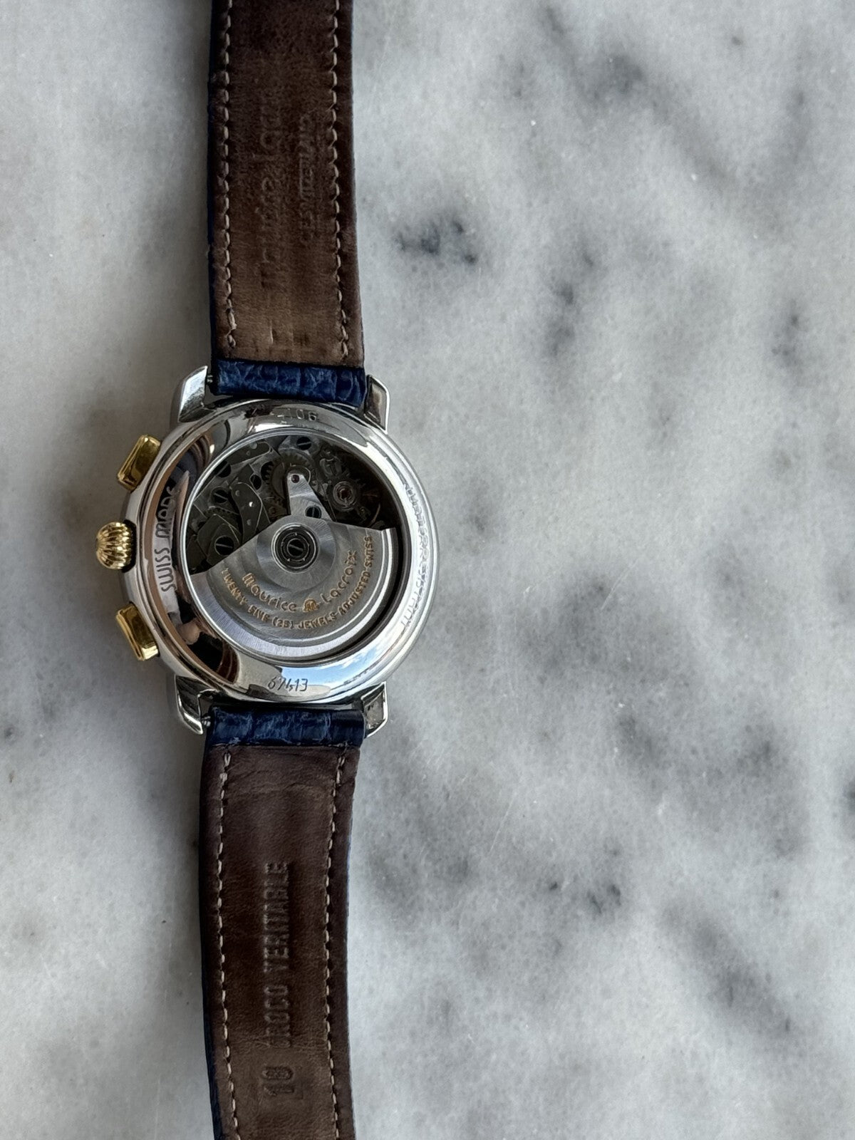 Maurice Lacroix Masterpiece Chronograph, Blue