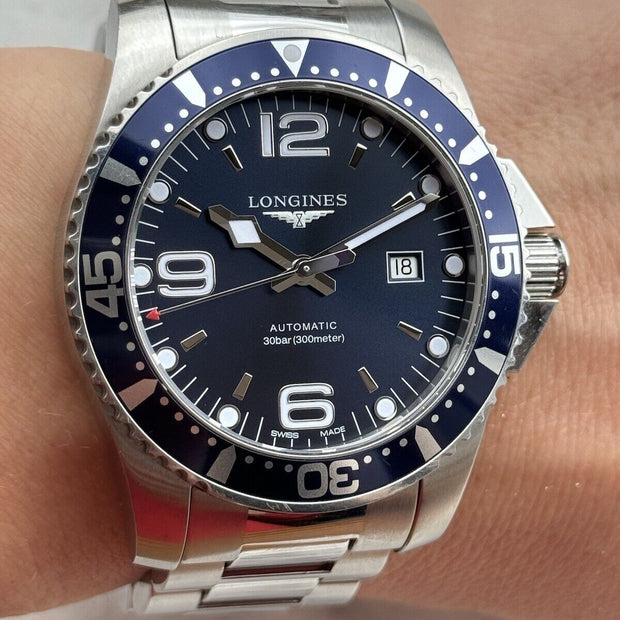 Longines HydroConquest Blue Dial Watch, 44mm