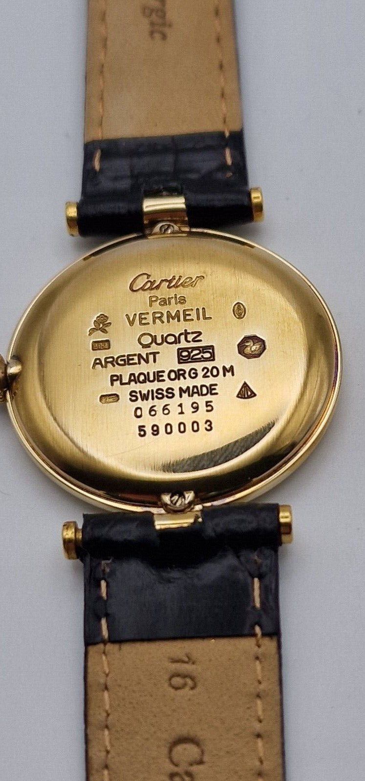 Must de Cartier Vendome Watch, Mid Size