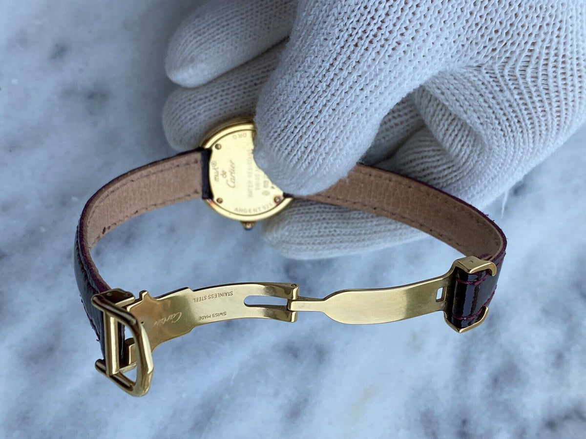 Cartier Must de Vermeil Trinity Watch, Vintage