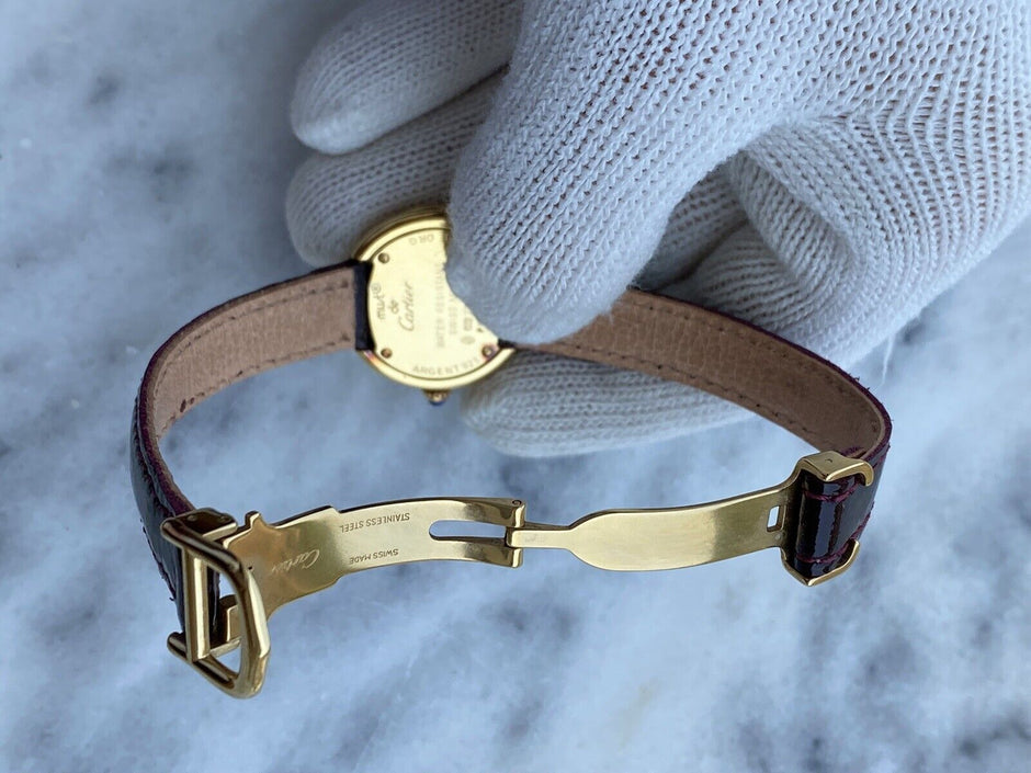Cartier Must de Vermeil Trinity Watch, Vintage