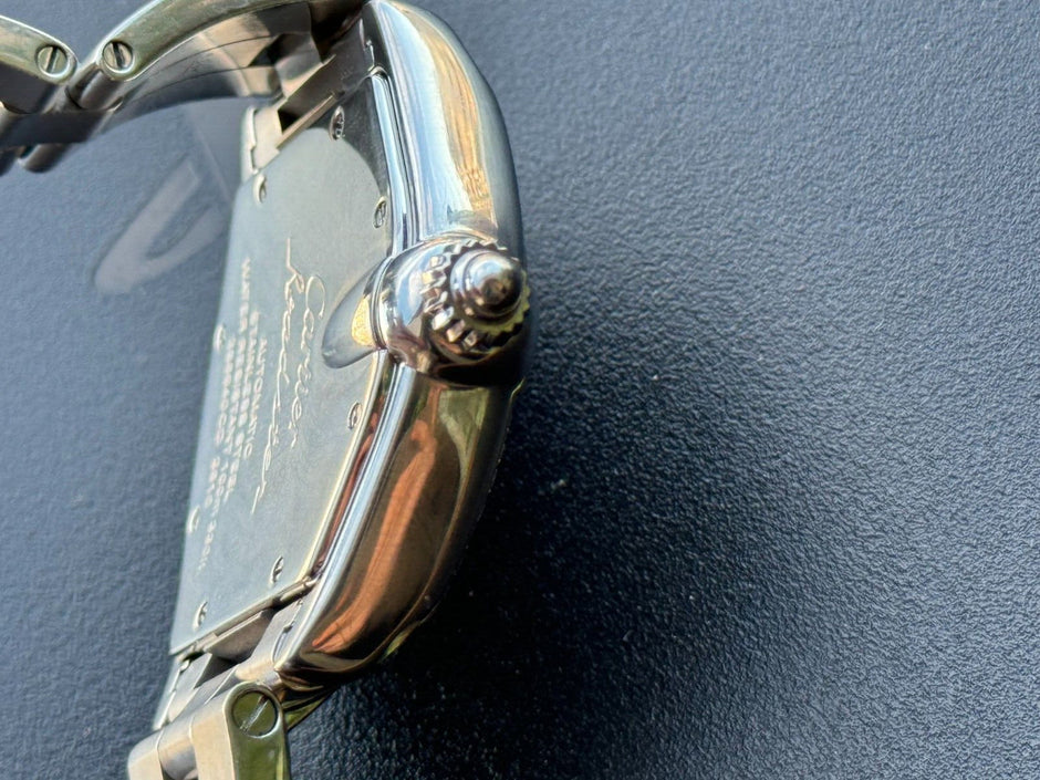 Cartier Roadster 2510 Diamond Bezel Watch