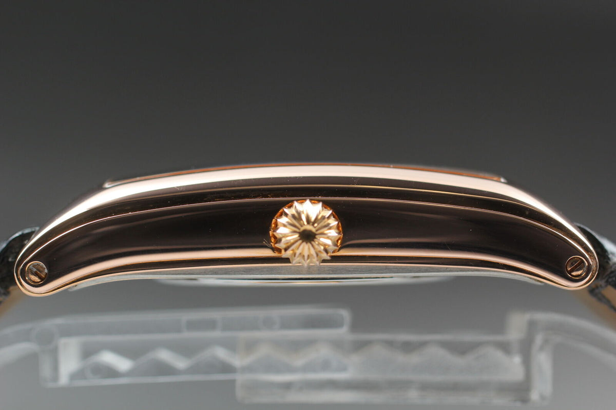 Frederique Constant Pink Gold Watch, Box & Papers