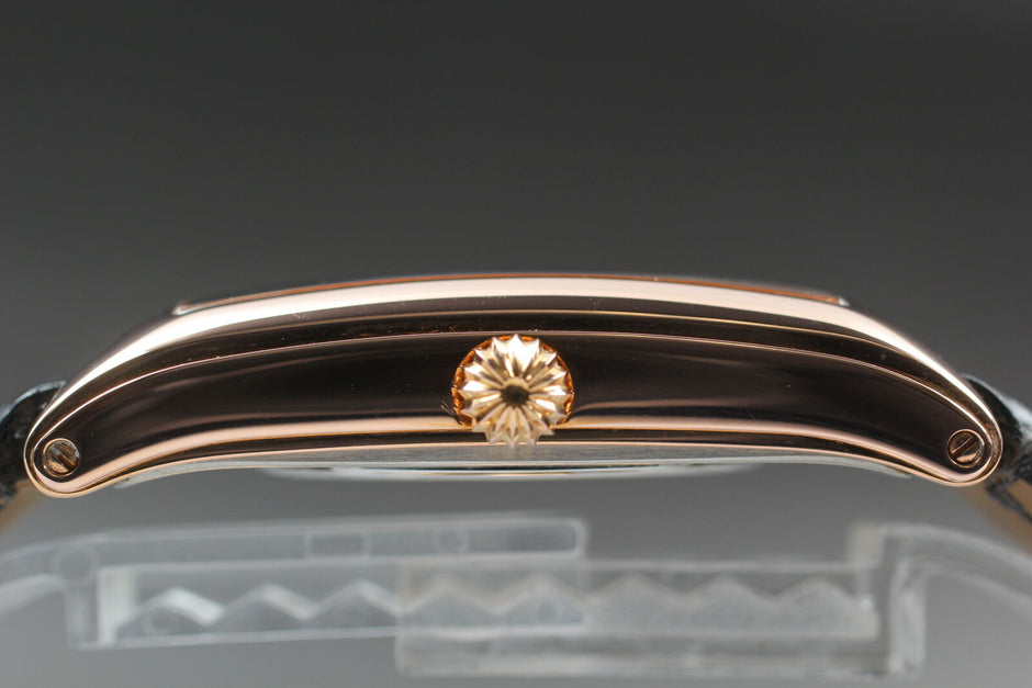 Frederique Constant Pink Gold Watch, Box & Papers