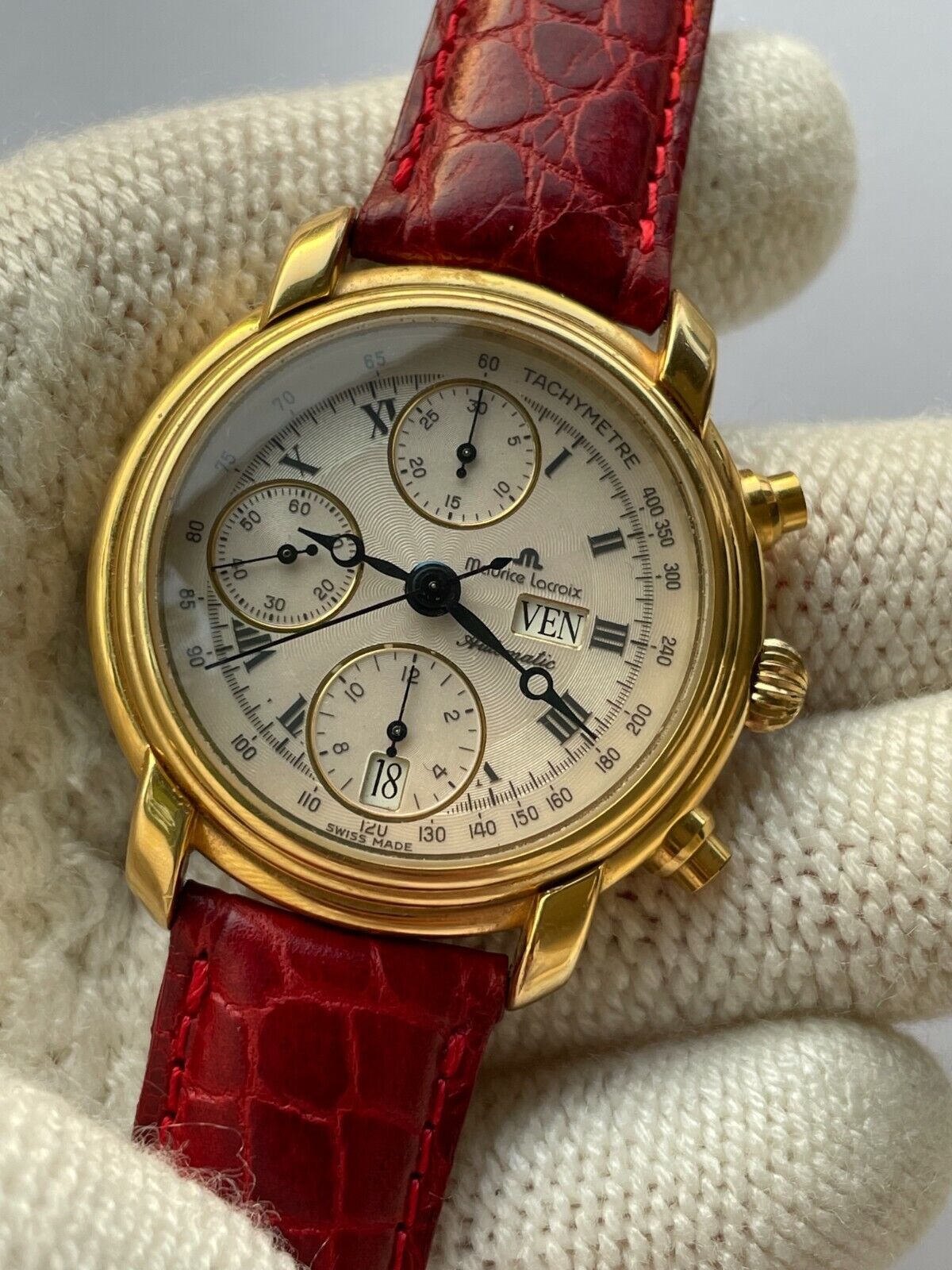 Maurice Lacroix Masterpiece Day-Date Watch