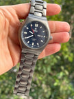 Tutima M2 Coastline Titanium Watch, Blue Dial