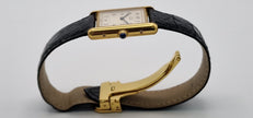 Must de Cartier Tank Gold Watch, Box & Papers, 1989